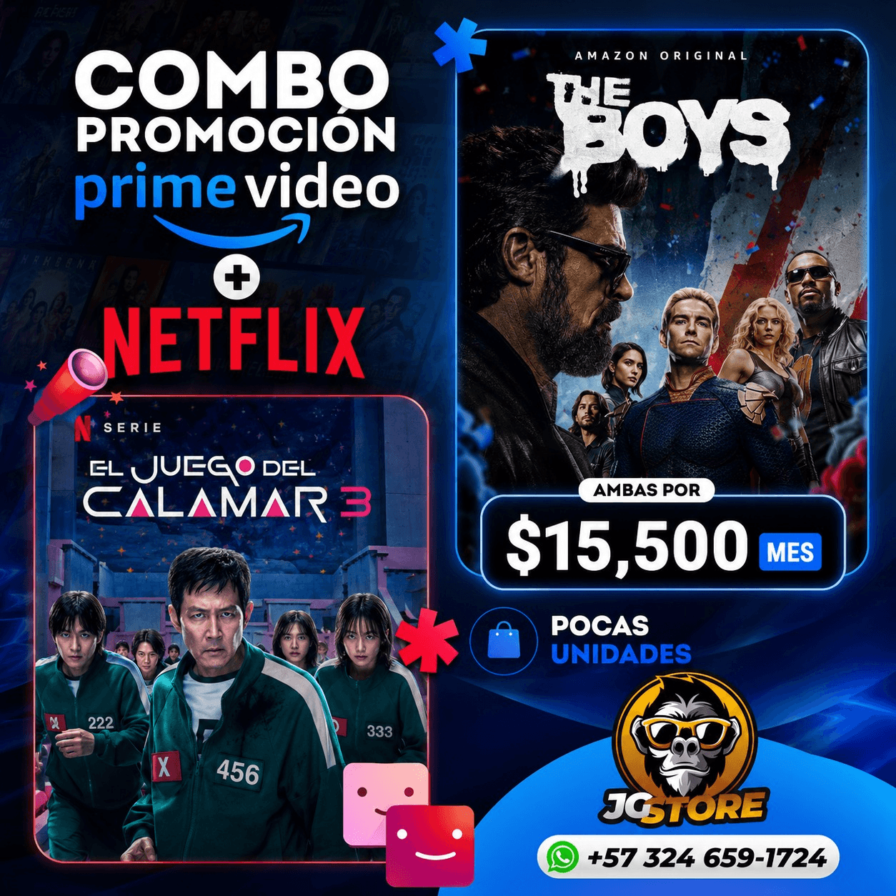 Promo Prime Video + Netflix